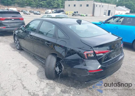 2025 Honda Civic Hybrid Sport/Sport Touring from USA, damaged, VIN 2HGFE4F85SH333567